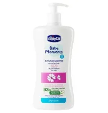 Детский гель для душа Chicco Baby Moments Без слез с Экстрактом Мальвы и Глицерином 500 мл (10582.00)