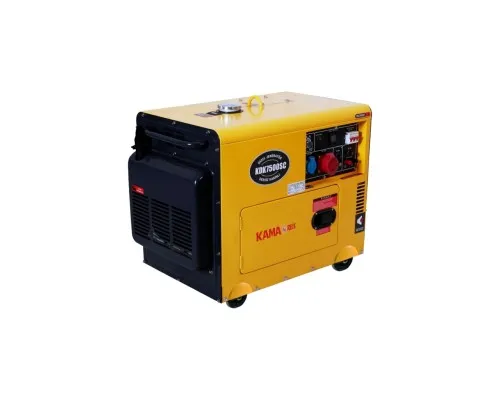 Генератор KAMA DK7500SC, дизель, 5.5kW, 6.9KVA, 230V, 14,5л (KDK7500SC)