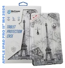 Чехол для планшета BeCover Smart Case Apple iPad Pro 11" M4 2024 Paris (711640)