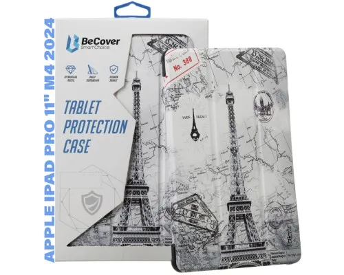 Чехол для планшета BeCover Smart Case Apple iPad Pro 11" M4 2024 Paris (711640)