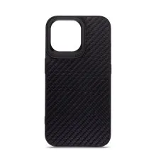 Чохол до мобільного телефона Harder Carbon Pattern Apple iPhone 14 Pro Max Black (ARM76780)