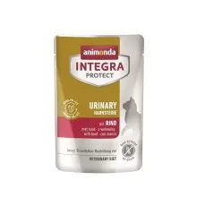 Вологий корм для кішок Animonda Integra Protect Urinary Struvit - pouch with beef при сечокам'яній хворобі (4017721866316)