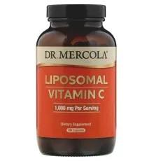 Витамин Dr. Mercola Витамин C в липосомах, 1000 мг, Liposomal Vitamin C, 180 ка (MCL-01559)