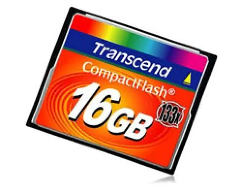 Карта памяті Transcend 16Gb Compact Flash 133x (TS16GCF133)