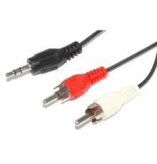 Кабель мультимедийный Jack 3.5mm папа/2RCA папа Atcom (10708)