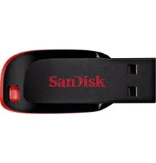 USB флеш накопитель SanDisk 64GB Cruzer Blade Black/red USB 2.0 (SDCZ50-064G-B35)