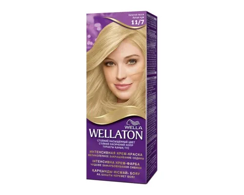 Фарба для волосся Wellaton 11/7 Золотий пісок (4056800827589/4056800827824)