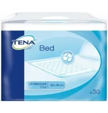 Пелюшки для малюків Tena Bed Plus 60x90 см 30 шт (7322540800760)