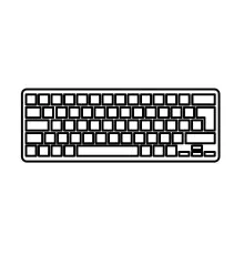 Клавіатура ноутбука Acer Aspire (5335/5535/5735/7000/7100/7700) Series черная матовая (A43439)