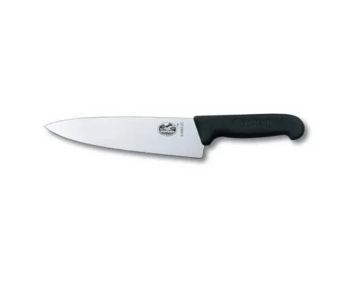 Кухонный нож Victorinox Fibrox разделочный 20 см, черный (5.2063.20)