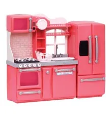 Игровой набор Our Generation Кухня для гурманов, 94 аксессуара розовая (BD37365Z)