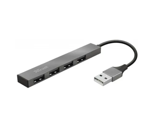 Концентратор Trust Halyx Aluminium 4-Port Mini USB Hub (23786_TRUST)