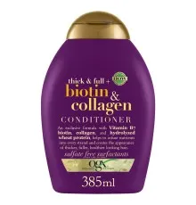 Кондиционер для волос OGX Biotin & Collagen для лишенных объема, тонких волос 385 мл (0022796976710)