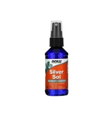 Минералы Now Foods Коллоидное Серебро, Silver Sol, 4 жидких унций (119 мл) (NOW-01407)