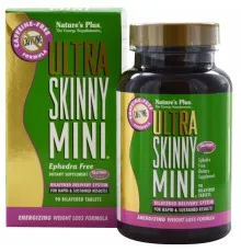 Витаминно-минеральный комплекс Natures Plus Комплекс для Похудения, Ultra Skinny Mini, 90 таблеток (NTP4325)