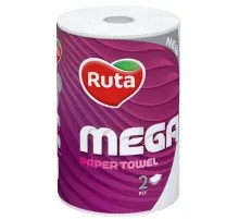 Паперові рушники Ruta Mega 2 шари 1 шт. (4820202893653)