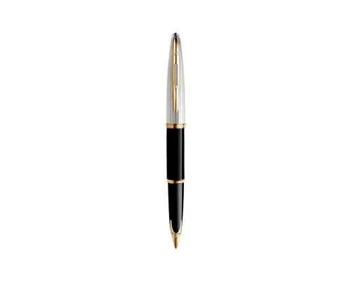 Ручка піряна Waterman CARENE Deluxe Black/silver  FP F (11 200)