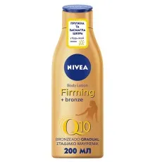 Лосьон для тела Nivea Q10 для упругости кожи с эффектом природного загара 200 мл (4005900709004/4005900712509)