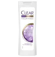 Шампунь Clear Для пошкодженого та фарбованого волосся 400 мл (8717644165829)