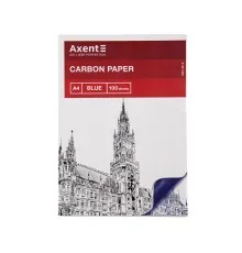 Бумага копировальная Axent A4 100 листов, синий (3301-02-A)