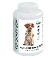 Вітаміни для собак ProVET КАЛЬЦІЙ КОМПЛЕКС для кісток та зубів 100 табл (4823082418770)