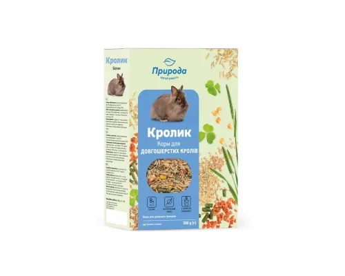 Корм для гризунів Природа «Кролик» + Біотин 500 г (4823082410743)