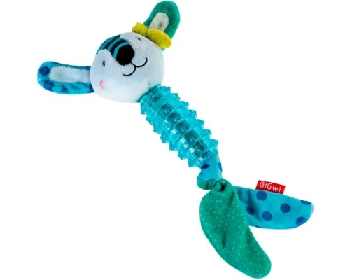 Іграшка для собак GiGwi Suppa Puppa Заєць з пискавкою 15 см (75027)