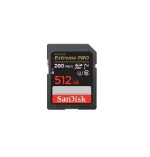 Карта пам'яті SanDisk 512GB SD class 10 UHS-I U3 V30 Extreme PRO (SDSDXXD-512G-GN4IN)