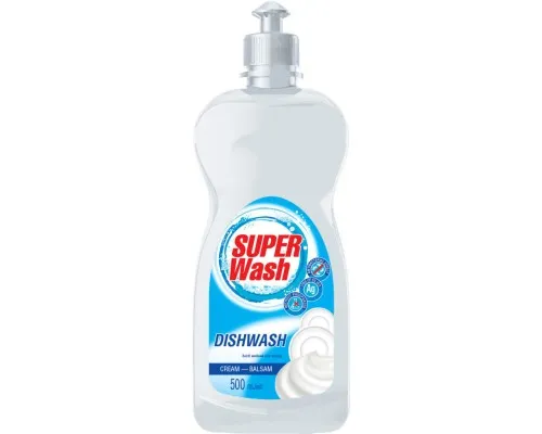 Средство для ручного мытья посуды Super Wash Крем-бальзам 500 мл (4820096034057)
