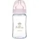 Бутылочка для кормления Canpol babies Royal Baby с широким отверстием 240 мл Розовая (35/234_pin)