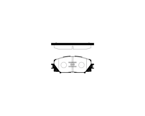 Тормозные колодки HI-Q SP1377