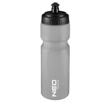 Фляга велосипедна Neo Tools 700 мл 23.5 см LDPE Grey (91-010)