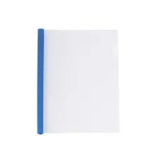 Папка-скоросшиватель Economix А4 с планкой-зажимом 6 мм (2-35 листов), синяя (E31204-02)