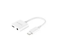 Перехідник Lightning to 3.5mm/Lightning 2LT-WH-BP Orico (CA912797)
