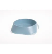 Посуд для котів Fiboo Миска без антиковзких накладок S блакитна (FIB0135)