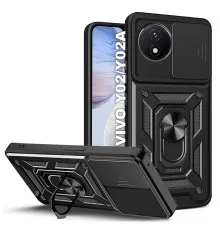 Чохол до мобільного телефона BeCover Military Vivo Y02/Y02A Black (710026)