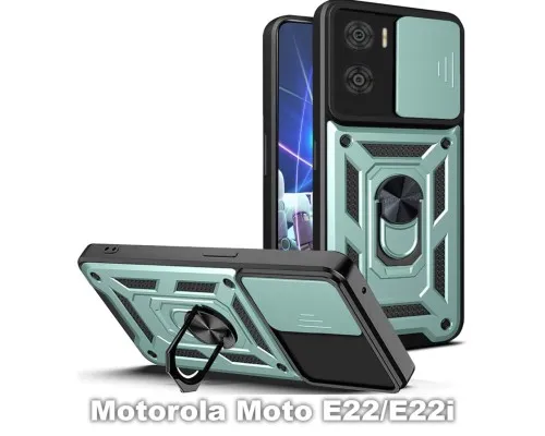 Чехол для мобильного телефона BeCover Military Motorola Moto E22/E22i Dark Green (709979)