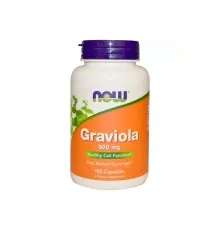 Трави Now Foods Гравіола (Сау-Сеп), 100 капсул (NOW-04703)