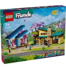 Конструктор LEGO Friends Родинні будинки Оллі й Пейслі 1126 деталей (42620)