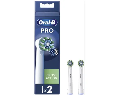 Насадка для зубной щетки Oral-B Oral-B Pro Cross Action, 2 шт (8006540847725)