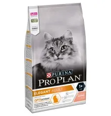 Сухой корм для кошек Purina Pro Plan Elegant Adult 1+ с лососем 1.5 кг (7613036529150)