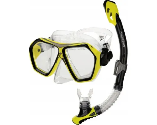 Набір для плавання Aqua Speed Blaze + Borneo 60320 618-18 жовтий, чорний Уні OSFM (5905718603206)