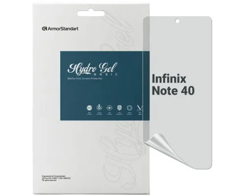 Плівка захисна Armorstandart Matte Infinix Note 40 (ARM73788)