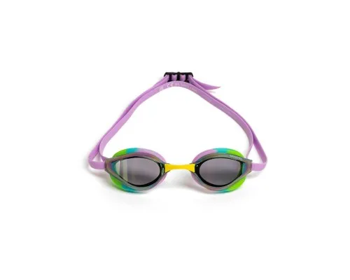 Очки для плавания Arena Python Mirror 1E763-114 зелений, фіолетовий OSFM (3468337331308)