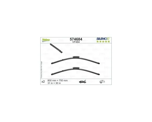 Щітка склоочисника Valeo 574684