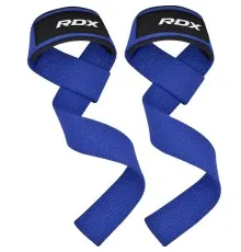 Кистьові лямки RDX W1 Gym Single Strap Blue Plus (WAN-W1U+)