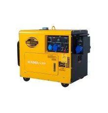 Генератор KAMA KDK7500SCA, дизель, 5.5kW, 6.9KVA, 230V, ATS, 14,5л (KDK7500SCA)