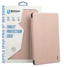 Чохол до планшета BeCover Smart Case Apple iPad Pro 11" M4 2024 Pink (711626)