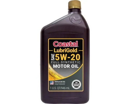 Моторна олива Coastal LubriGold Full Synthetic 5W20, 0,946л