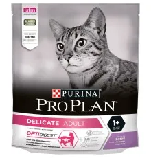 Сухой корм для кошек Purina Pro Plan Delicate Adult 1+ с индейкой 400 г (7613033568671)